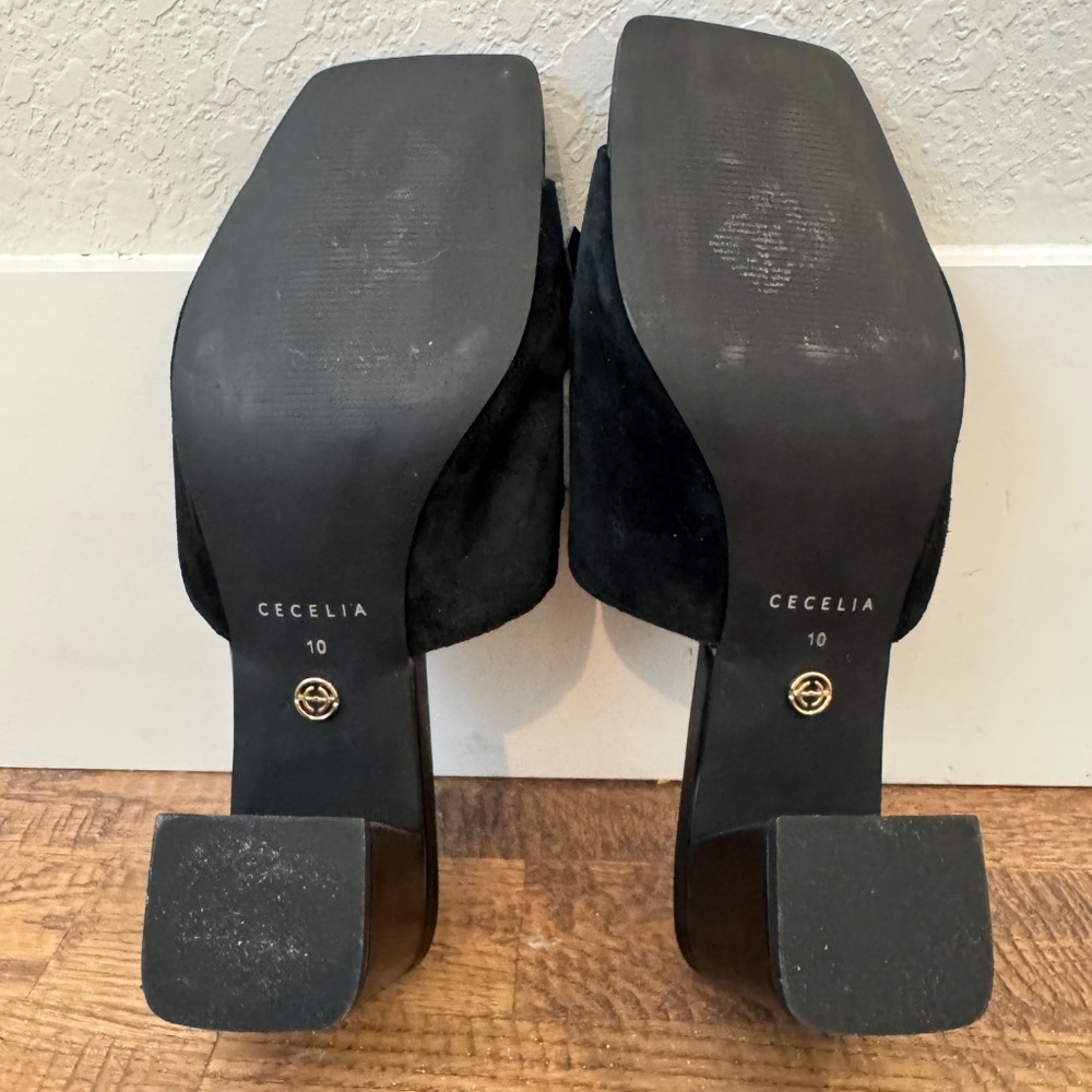 New Cecelia New York Hooper Leather Kiltie Penny Keeper Block Heel Sandals 10 - Picture 8 of 10